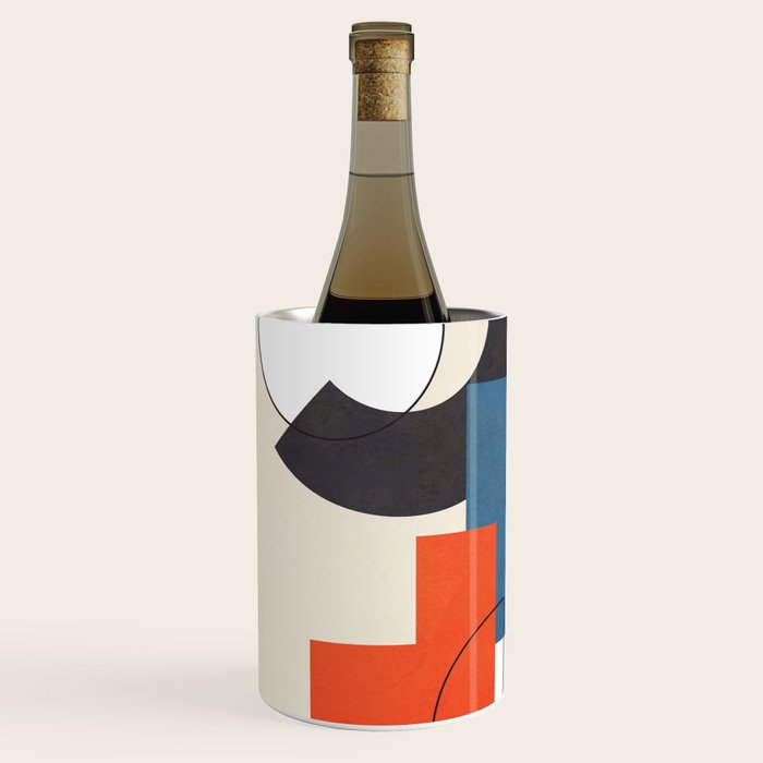 Colorful Shape Geometry 04 Wine Chiller Gallery Image 2