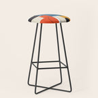 Colorful Shape Geometry 04 Stool Gallery Image 1