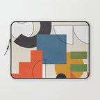 Colorful Shape Geometry 04 Laptop Sleeve Gallery Image 1