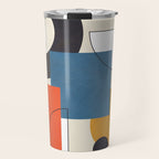 Colorful Shape Geometry 04 Travel Mug Gallery Image 1