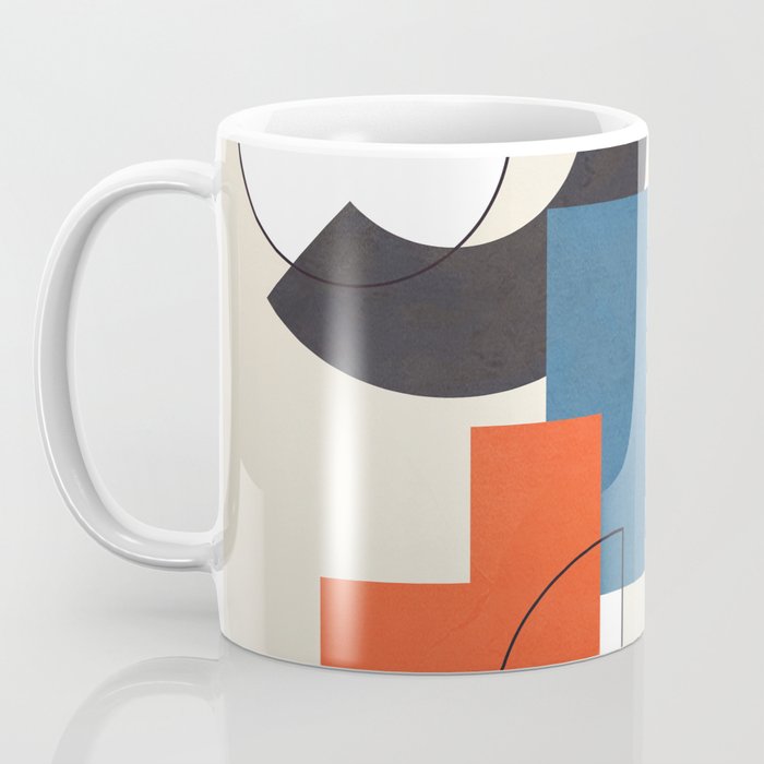Colorful Shape Geometry 04 Coffee Mug Gallery Image 3
