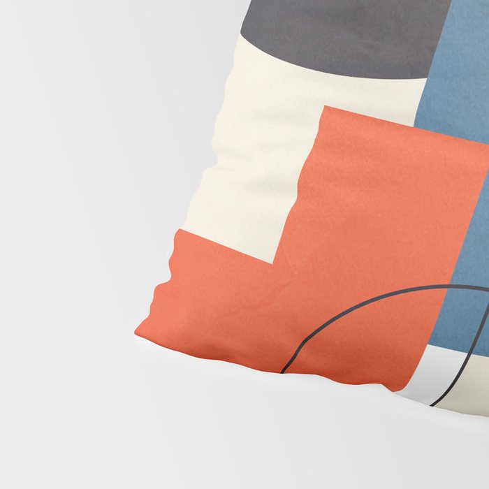 Colorful Shape Geometry 04 Pillow Sham Gallery Image 4
