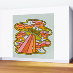 Taurus UFO Wall Mural Gallery Image 2