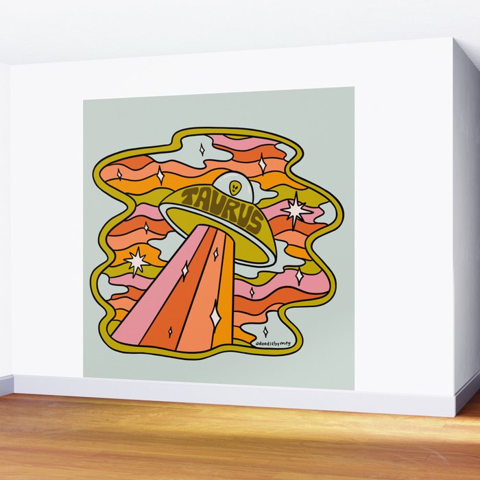 Taurus UFO Wall Mural Gallery Image 2