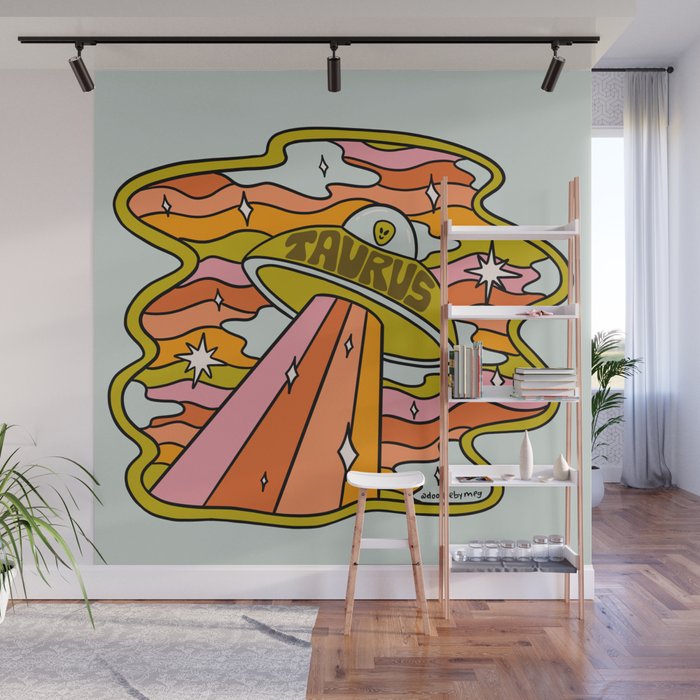Taurus UFO Wall Mural Gallery Image 1