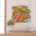 Taurus UFO Wall Tapestry Gallery Image 2
