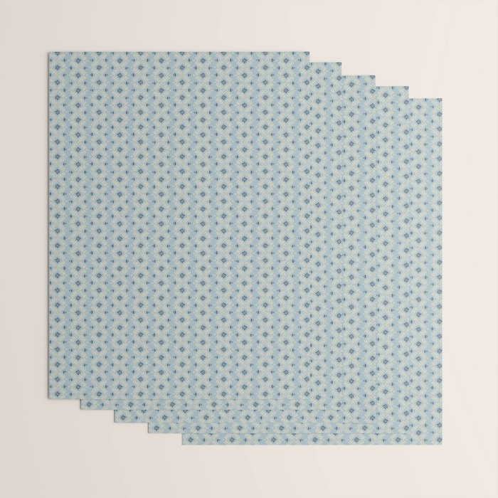 Blue Diamond  Wrapping Paper Gallery Image 3