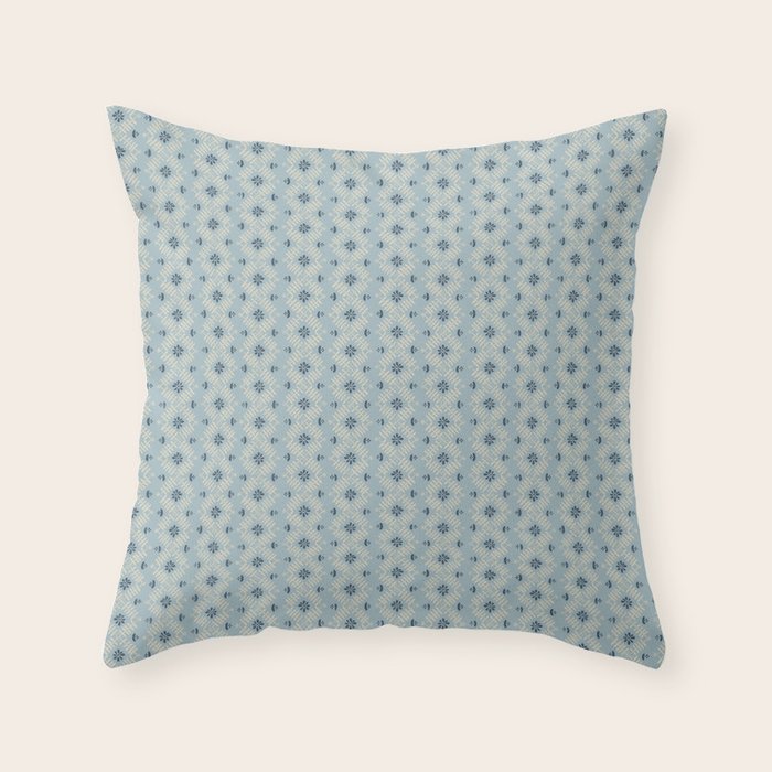 Blue Diamond  Throw Pillow Gallery Image 6