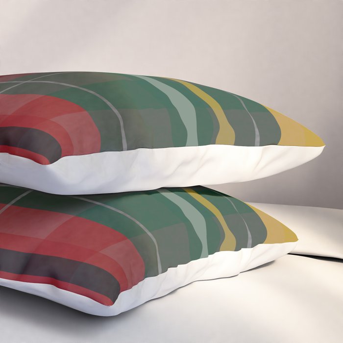 Plaid Lines Pillow Sham Gallery Image 3