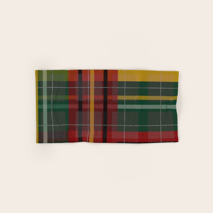 Plaid Lines Bath Towel Gallery Image 1