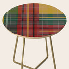 Plaid Lines Side Table Gallery Image 2