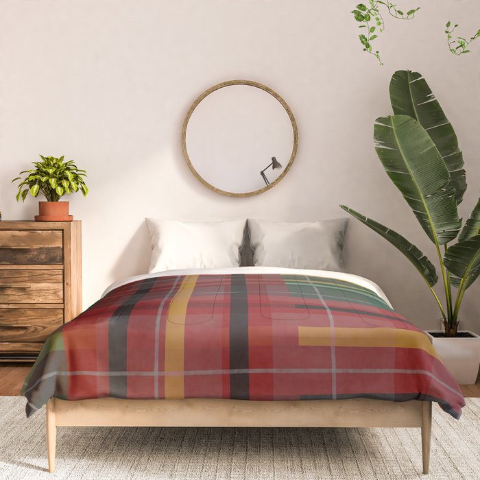 Plaid Lines Comforter Gallery Image 3