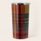 Plaid Lines Travel Mug Gallery Image 1