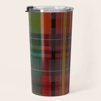 Plaid Lines Travel Mug Gallery Image 3