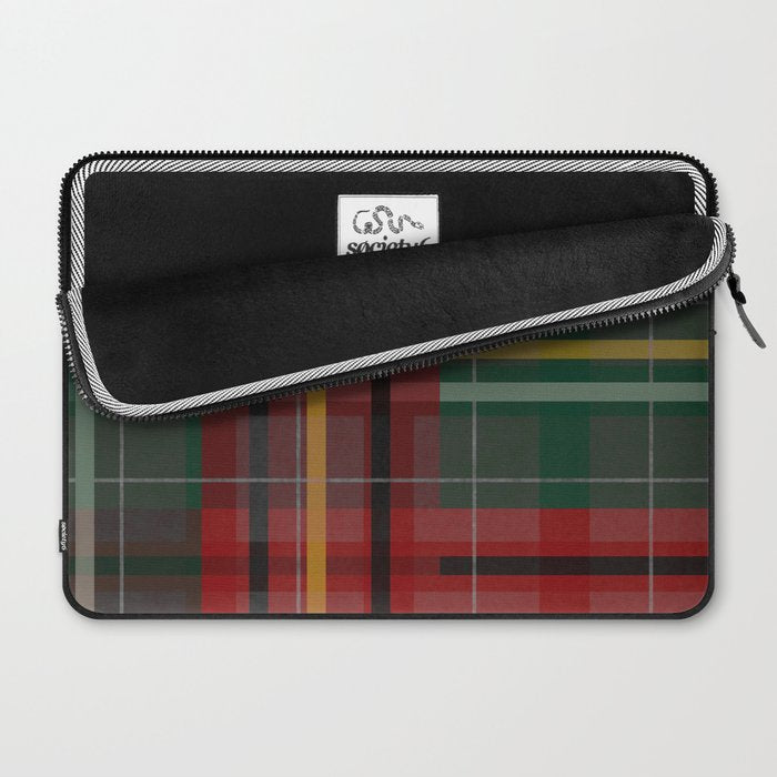Plaid Lines Laptop Sleeve Gallery Image 2