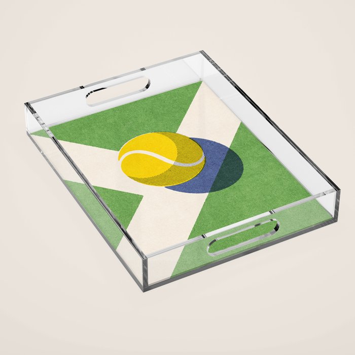 BALLS / Tennis - grass court I Acrylic Tray Gallery Image 1