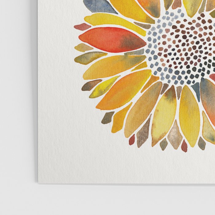 Sunflower Blooms - Yellow Poster Gallery Image 3