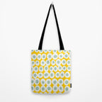Wonderful bold dots yellow and mint Tote Bag Gallery Image 2