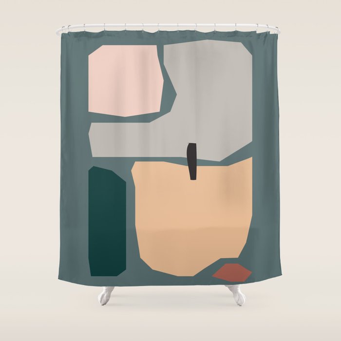 // Shape study #20 Shower Curtain Gallery Image 1