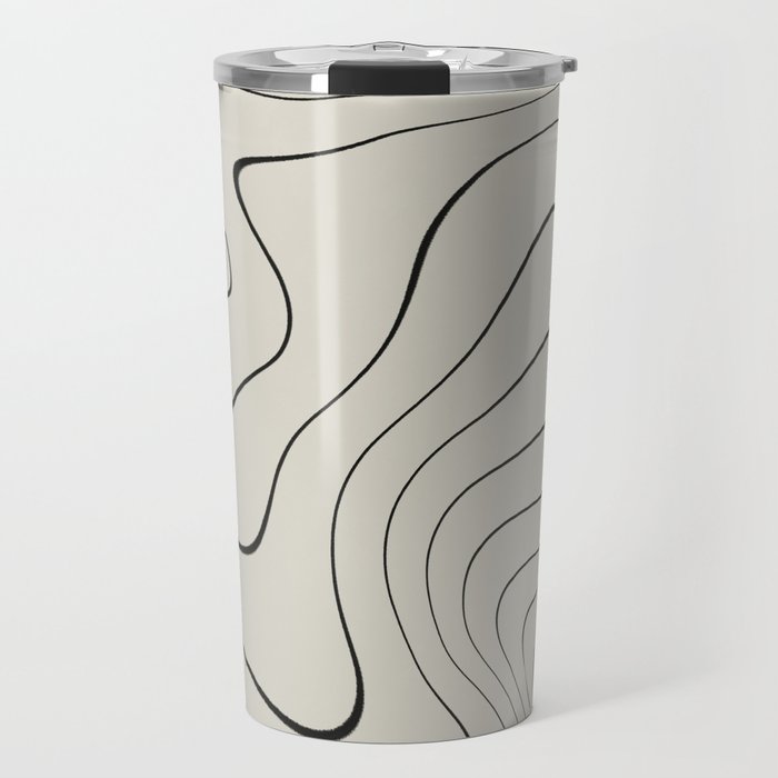 Line Distortion #2 Travel Mug Gallery Image 1