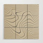 Line Distortion #2 Wood Wall Art Gallery Image 1