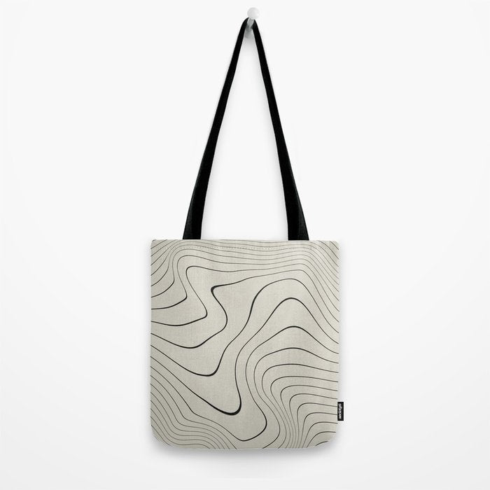 Line Distortion #2 Tote Bag Gallery Image 2