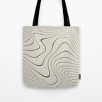 Line Distortion #2 Tote Bag Gallery Image 1