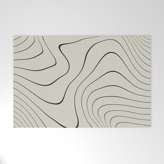 Line Distortion #2 Welcome Mat Gallery Image 1