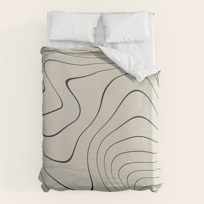 Line Distortion #2 Duvet Cover Gallery Image 1