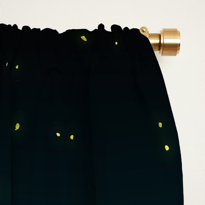 Star gazing - Penguin's dream of flying Window Curtain Gallery Image 2