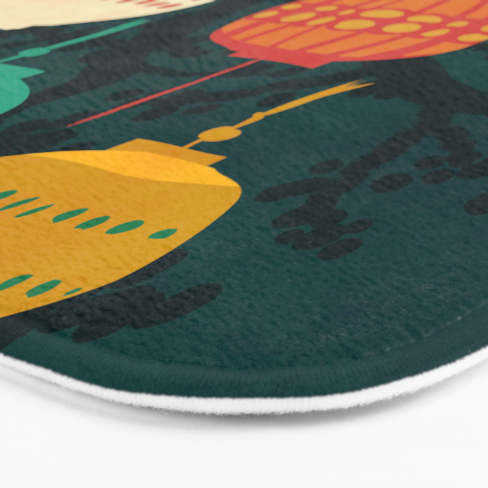 Lanterns Bath Mat Gallery Image 3