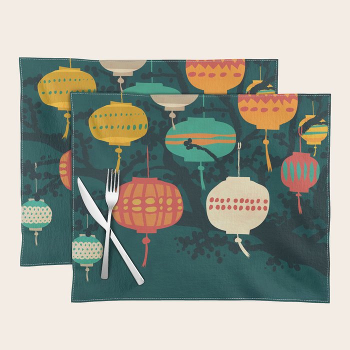 Lanterns Placemat Gallery Image 1