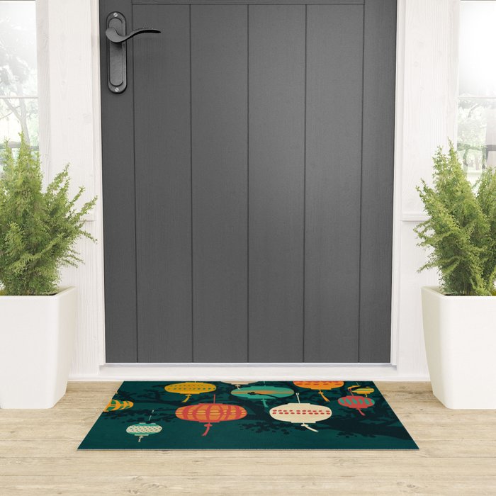Lanterns Welcome Mat Gallery Image 3