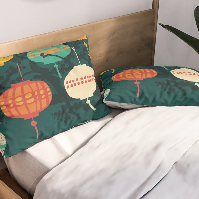 Lanterns Pillow Sham Gallery Image 2