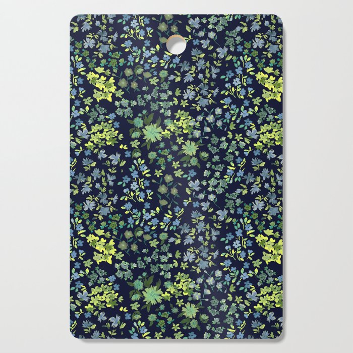 Botanical Night Bloom Cutting Board Gallery Image 1