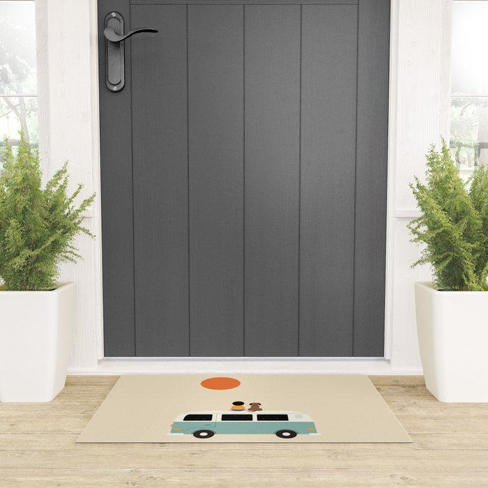 Slow Down Welcome Mat Gallery Image 3