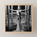 Joan Crawford, Hollywood Starlet Grand Hotel black and white photograph / art photography Mini Art Print Gallery Image 1