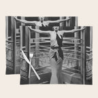 Joan Crawford, Hollywood Starlet Grand Hotel black and white photograph / art photography Placemat Gallery Image 1