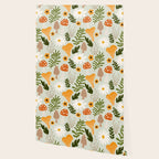 Woodland Mushroom Pattern Wallpaper Gallery Image 2