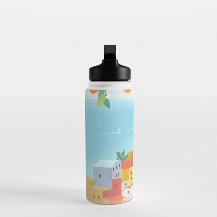 Amalfi Coast, Italy Water Bottle Gallery Image 3