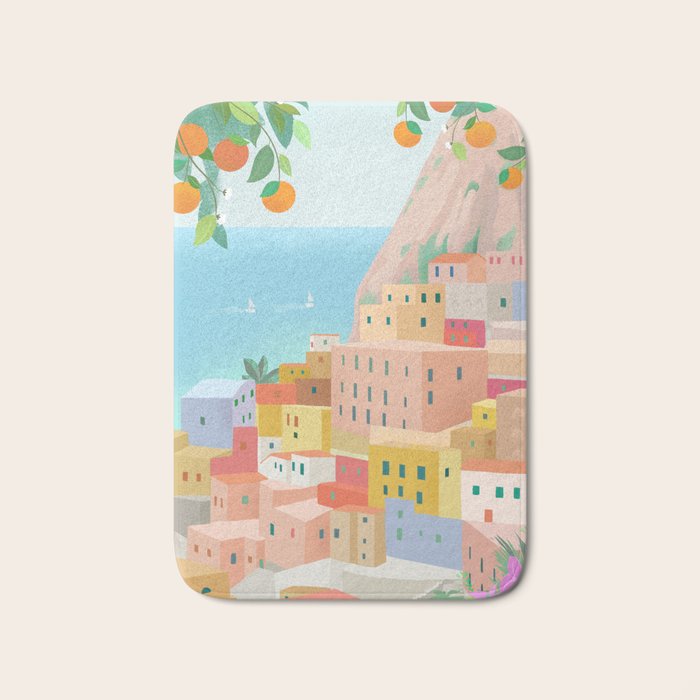Amalfi Coast, Italy Bath Mat Gallery Image 1