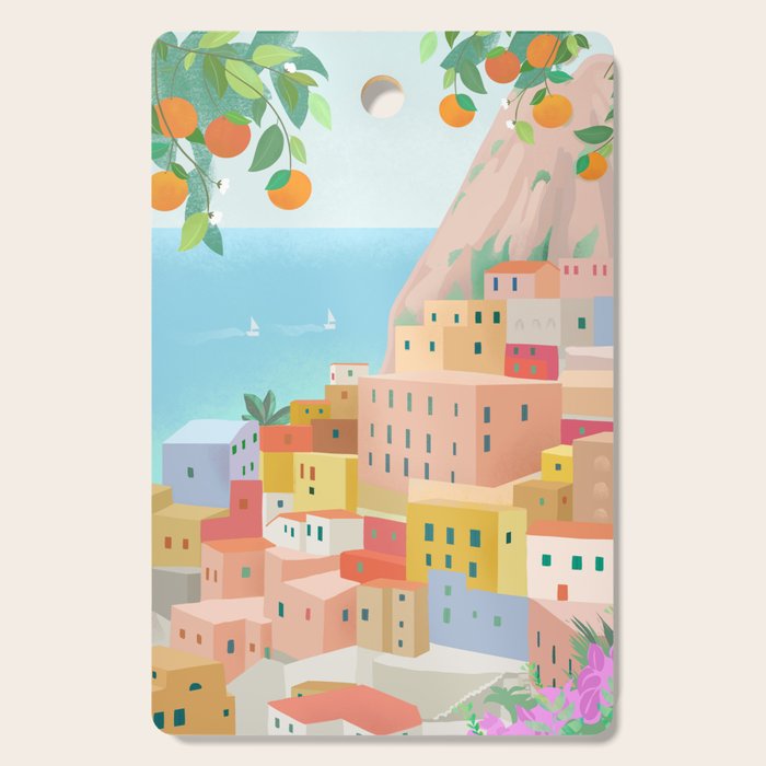 Amalfi Coast, Italy Cutting Board Gallery Image 1