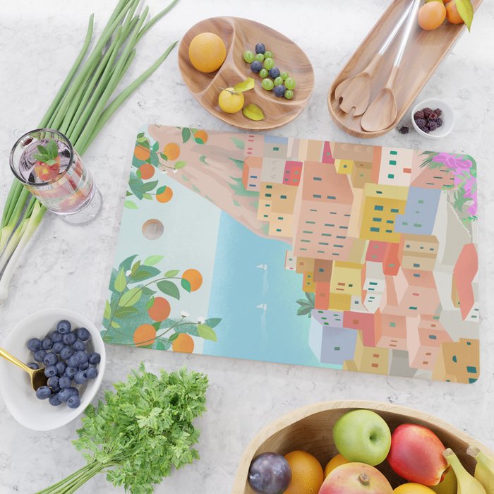 Amalfi Coast, Italy Cutting Board Gallery Image 2