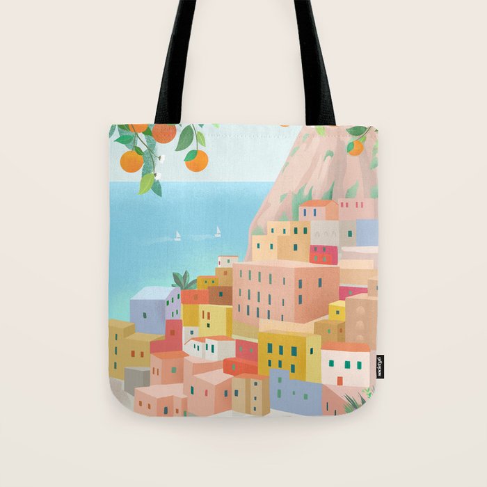 Amalfi Coast, Italy Tote Bag Gallery Image 1