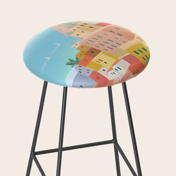 Amalfi Coast, Italy Stool Gallery Image 2