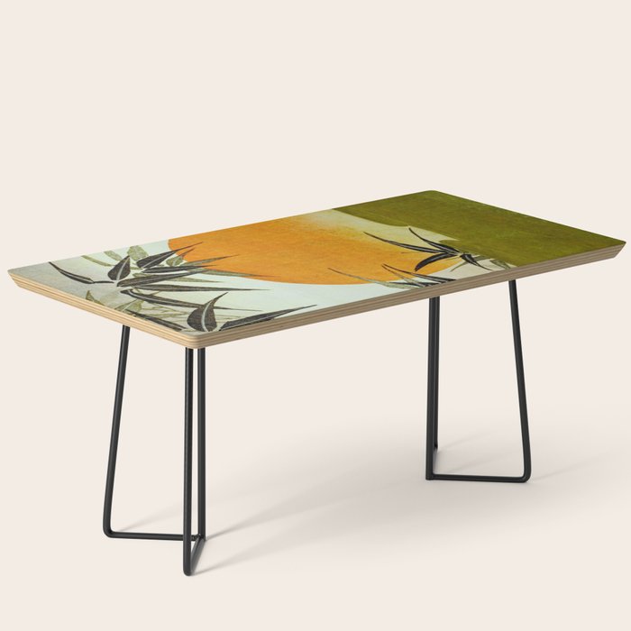 Bamboo and rising sun Date/ 1829 Artist/ Utagawa Kunimaru Japanese, 1793-1829 Vintage Japanese Woodblock Print East Asian Cultural Antique Art  Coffee Table Gallery Image 1