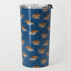 Tigers in the water Travel Mug Gallery Image 2