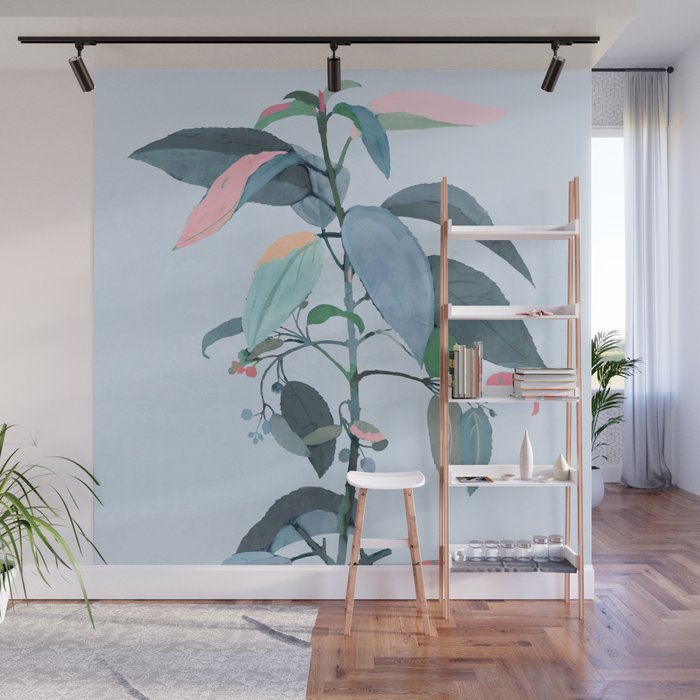 minimal plant 38 Wall Mural Gallery Image 1