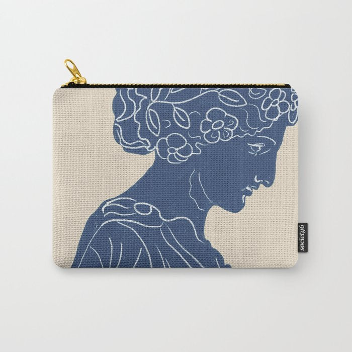 Ancient Godess #2 Carry All Pouch Gallery Image 1
