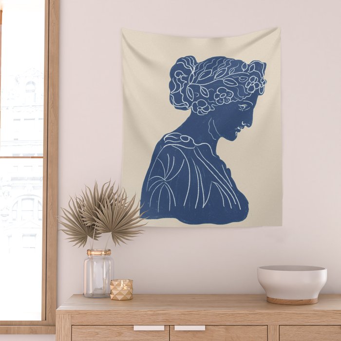 Ancient Godess #2 Wall Tapestry Gallery Image 2